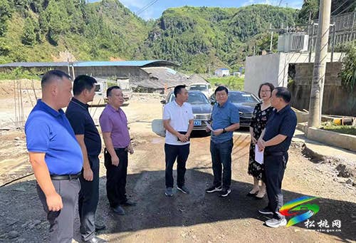 石敏到荣鑫锰渣库等地督导锰污染治理安全生产工作