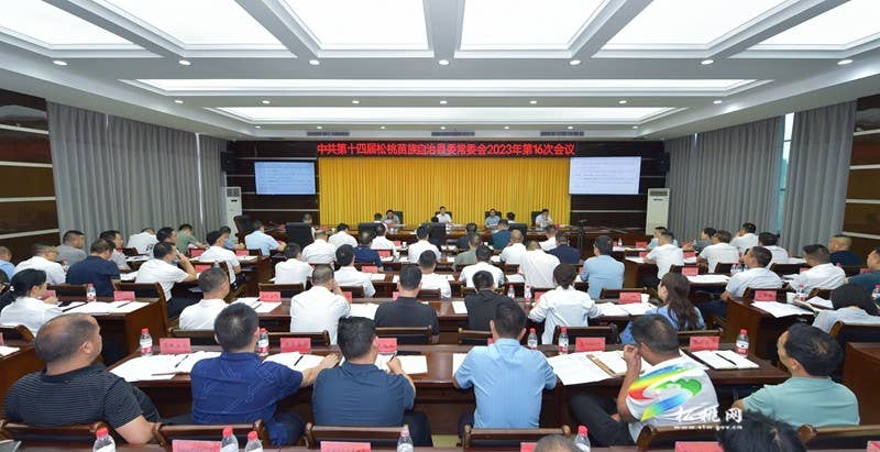 县委常委会2023年第16次会议召开