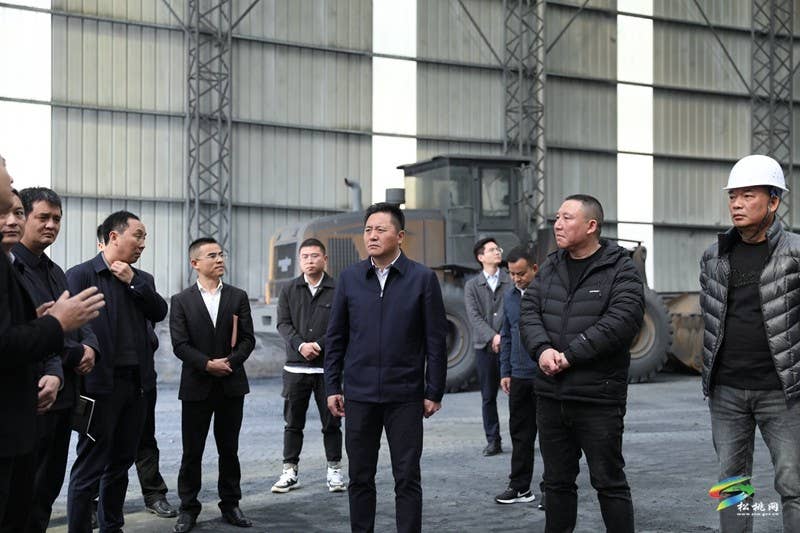 陈琪率队调研锰产业高质量发展工作