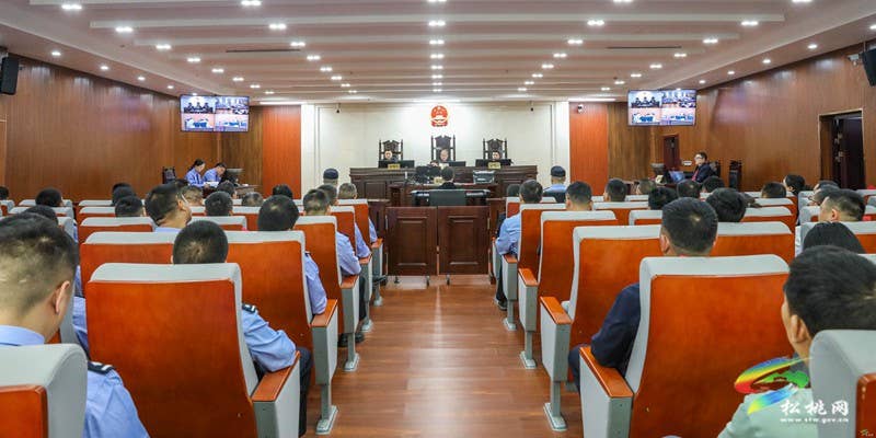 县委党纪学习教育工作专班组织开展旁听庭审警示教育活动