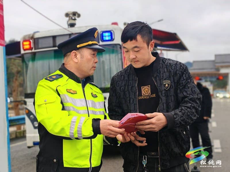 【新春走基层】松桃：春运开启 交通运输部门全力做好安全保障工作