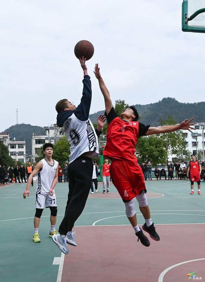 精彩！孟溪镇2024年“强村富民杯”篮球友谊赛开赛
