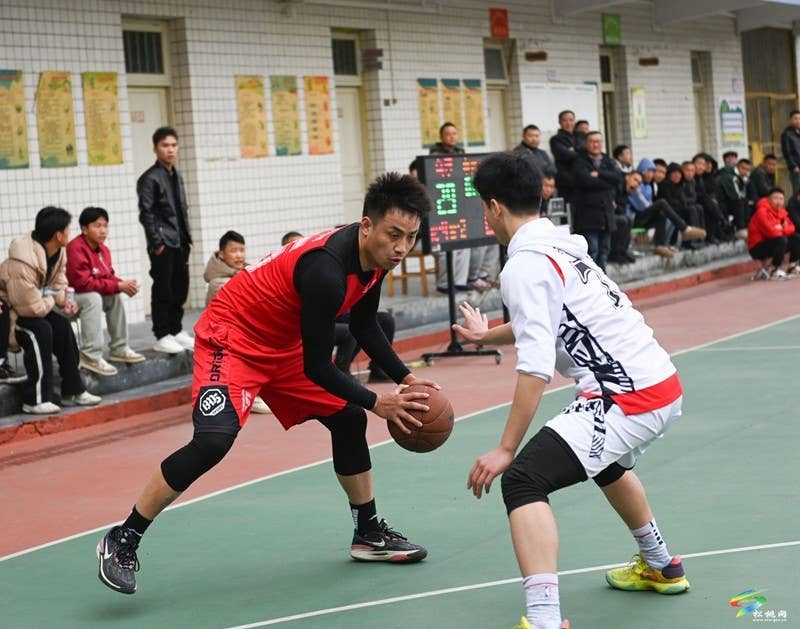 精彩！孟溪镇2024年“强村富民杯”篮球友谊赛开赛
