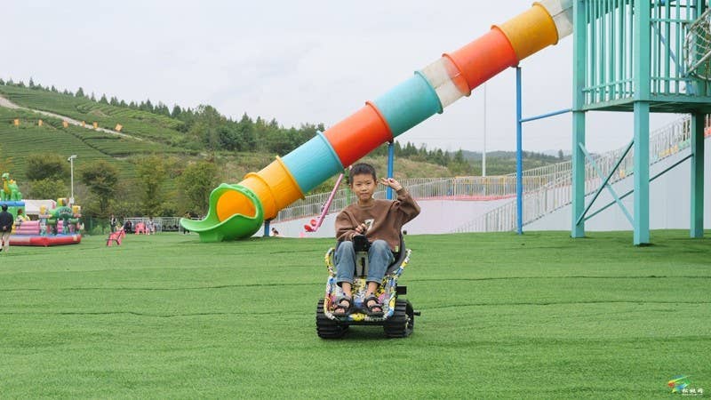 国庆周边游——大坪场镇七彩乐园是个好去处