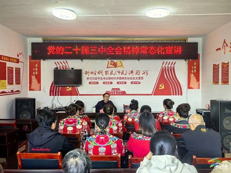 省、市宣讲团来松宣讲党的二十届三中全会精神