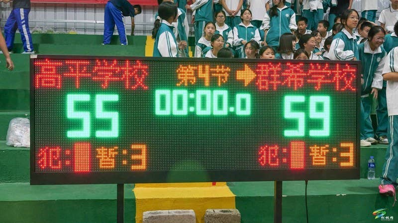 全县第十二届中小学生篮球三级联赛总决赛圆满落幕