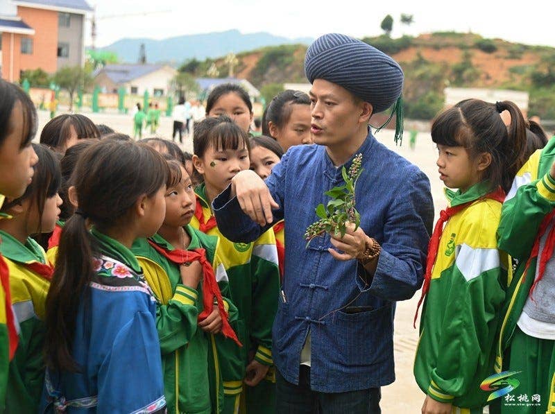 松桃第六完小:中医药科普进校园 播撒文化传承种子