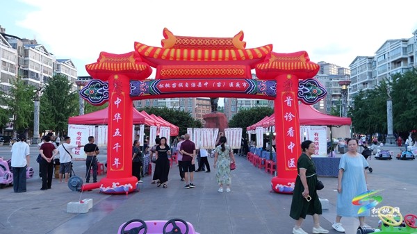 岐黄夜市 惠润苗乡 松桃第二届中（苗）医夜市惠及群众